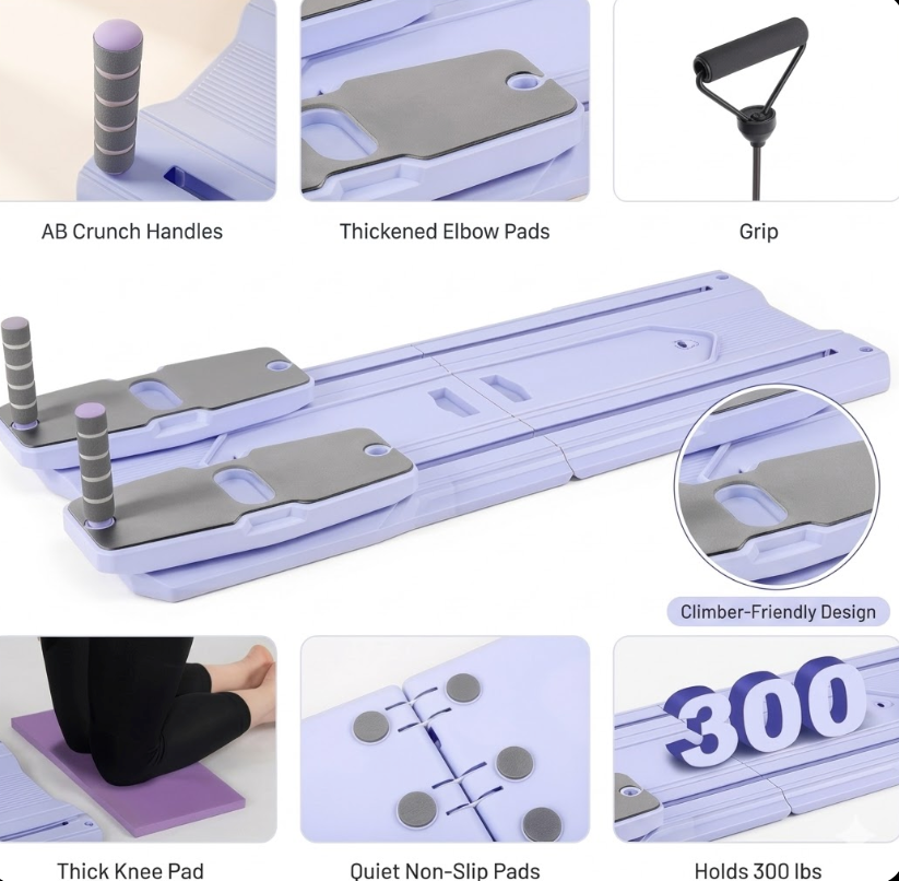 Noyré Pilates Fold — Foldable Pilates Reformer